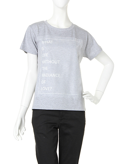 オーガンジーボックスロゴT