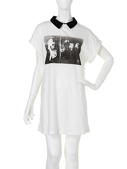 【CASUAL】襟付きTEE ワンピース