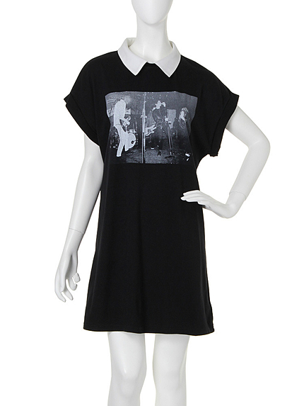 【CASUAL】襟付きTEE ワンピース