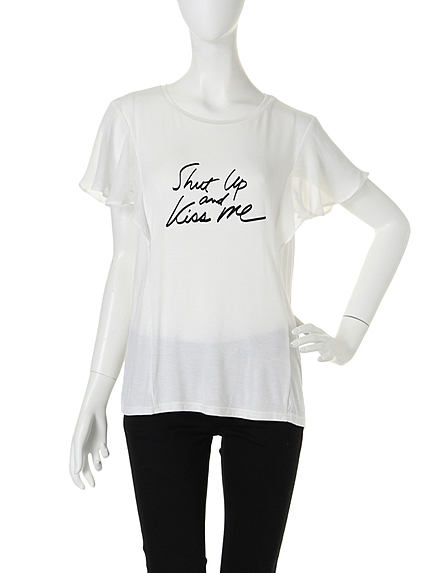 【ＬＡＤＹ】袖フリルＴ