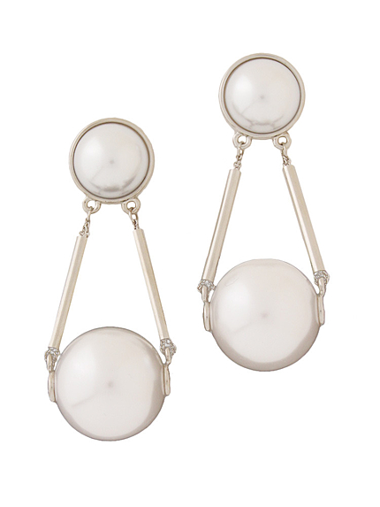 MURUA【FEMININE】パールデザインピアス