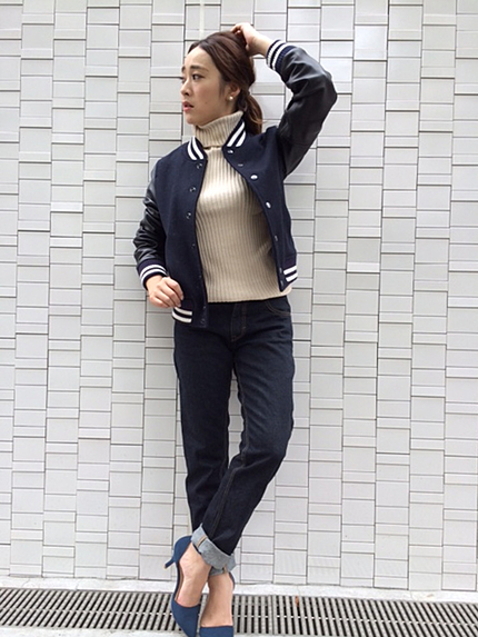 choosy chu【CB】セルヴィッチデニムパンツ