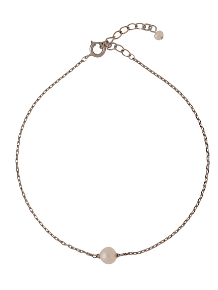 MURUA【FEMININE】パールチェーンアンクレット
