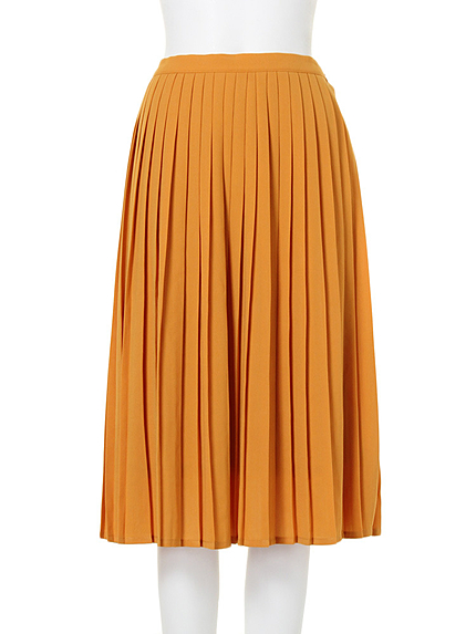 MURUA【FEMININE】プリーツフレアミディーSK