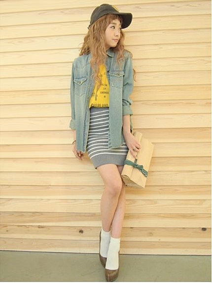 UngridニットタイトSK