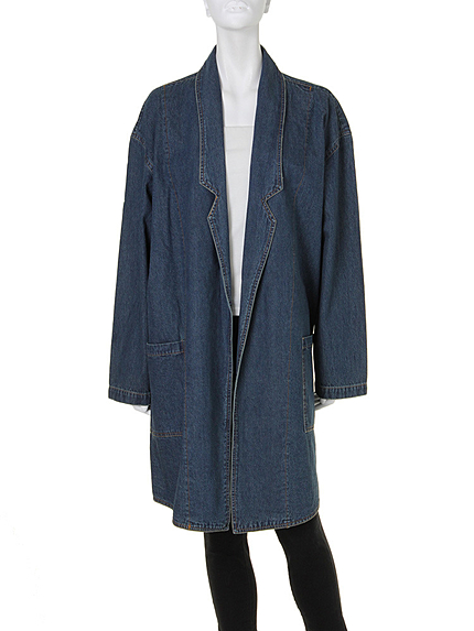 Ungrid 《sweet10月号掲載》【Casual】デニムロングガウン