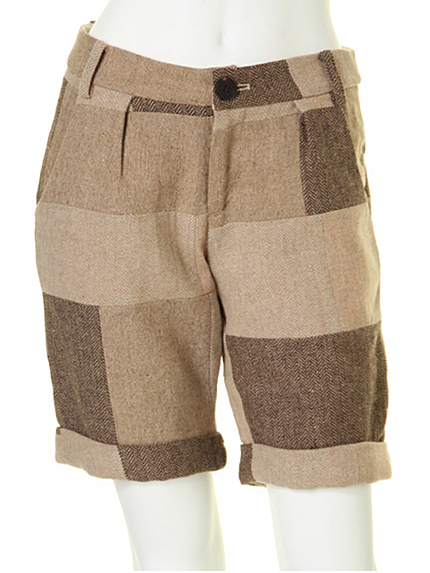 Ungridパッチワークショートパンツ