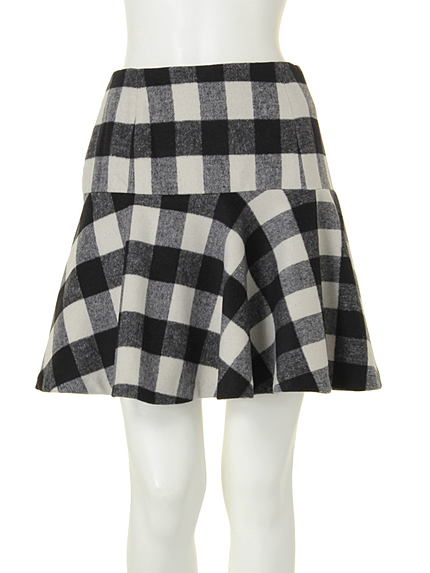 LAGUNAMOON【CASUAL】バッファローチェックミニスカート