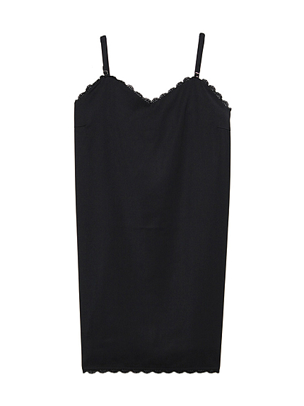 グレンチェックキャミワンピ