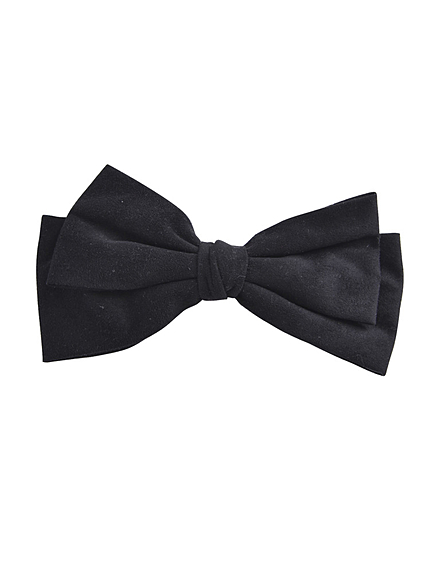 【goods】スエードリボンバレッタ