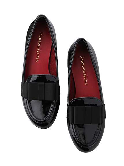 RUNWAY channel【vanitybeauty】フラットリボンローファー