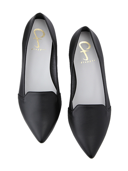 RUNWAY channel【Flapper】ポインテッドトゥフラットシューズ