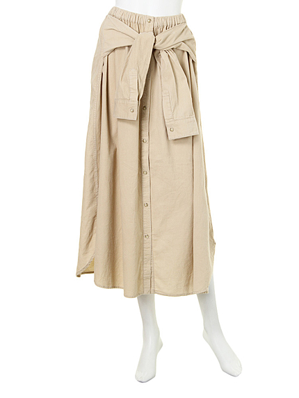 Ungrid【Ｃａｓｕａｌ】コーデュロイウエスト巻ＳＫ