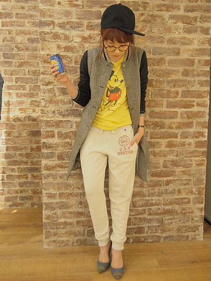 Ungrid【Casual】ノーカラーロングコート