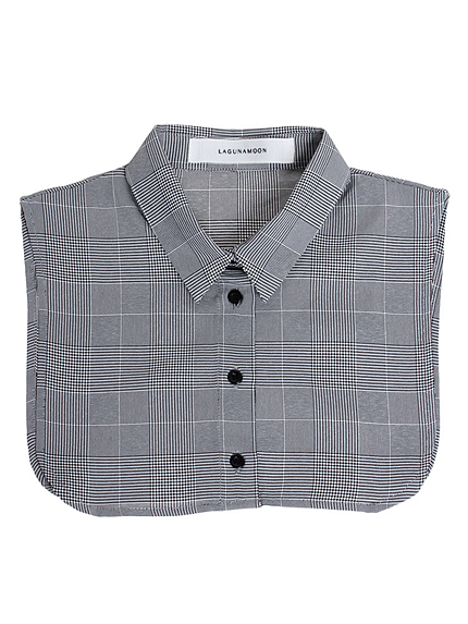 LAGUNAMOONグレンチェックcollar