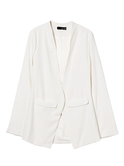 ノーカラーLADY ジャケット