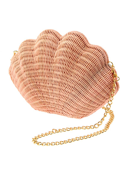 LAGUNAMOON【Goods】シェルカゴクラッチ