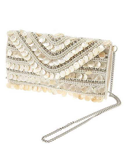 LAGUNAMOON【Goods】シェルビーズクラッチ