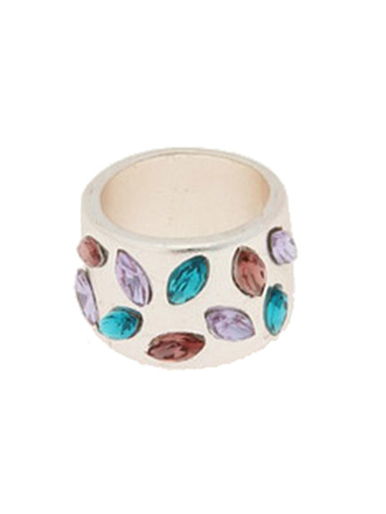 LAGUNAMOON【Goods】カラーストーンプレートリング