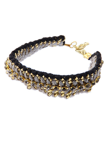 LAGUNAMOON【Goods】クリスタルチェーンブレスレット