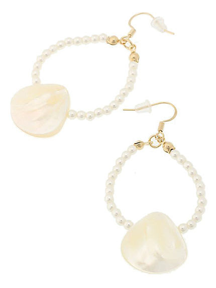 BORNYシェルリングピアス