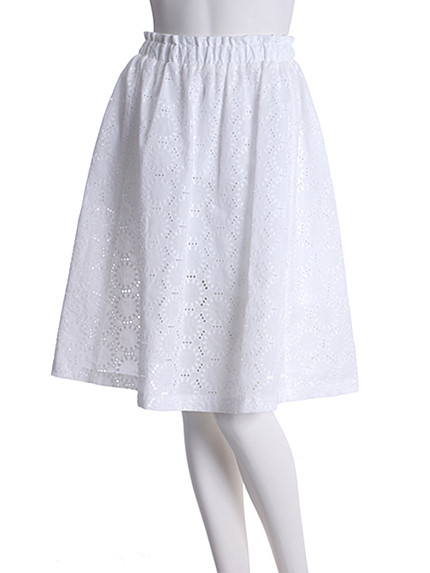 BORNYサークルエンブロイダリースカート