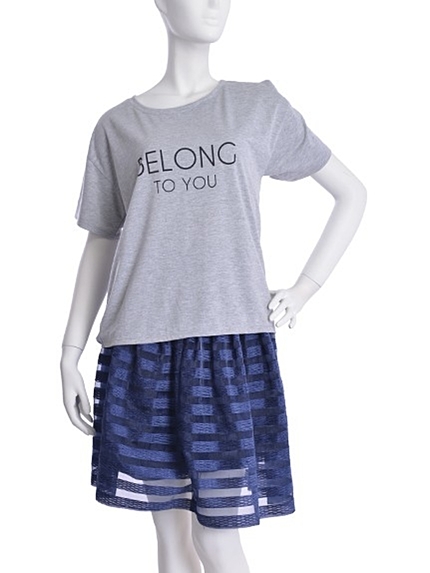 シフォンMIXロゴT