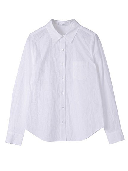 クリンクルブロードシャツ