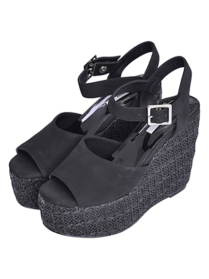 MURUA【FEMININE】ラフィーサンダル