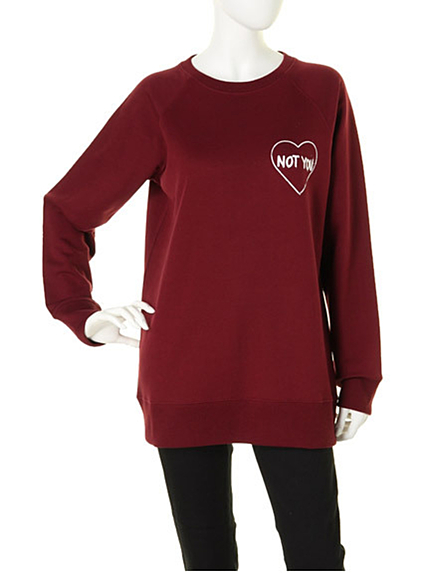 PAMEO POSE■マークダウン■【DRUG MONEY ART】NOT YOUスエットトップバー