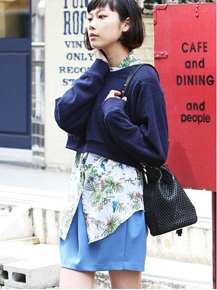 The Dayz tokyo吊り裏毛パイルTOP