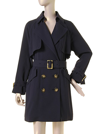 LAGUNAMOON【CHIC】二重織ルーズトレンチコート