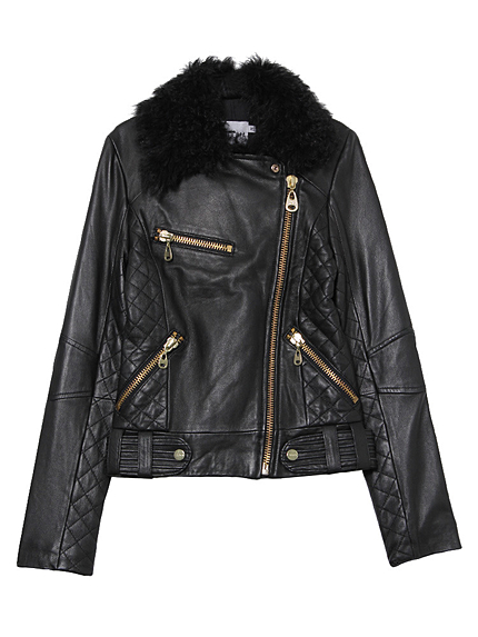 The Dayz tokyo【DOMA】Moto JK Quilting with Goat Fur