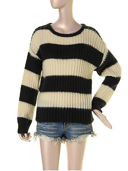 LAGUNAMOONギギングボーダーニット