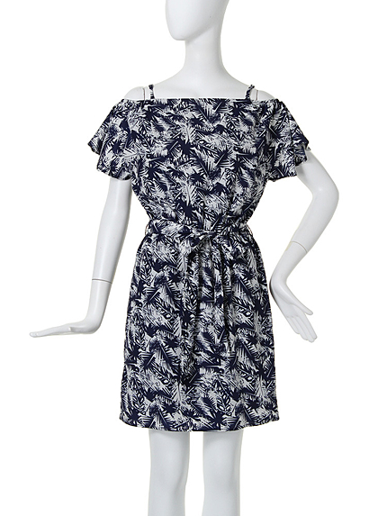 【FEMININE】フリルオフョルダーOP