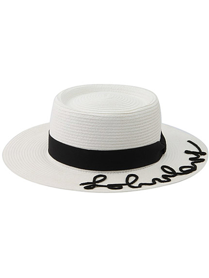 MURUA【FEMININE】メッセージカンカン帽