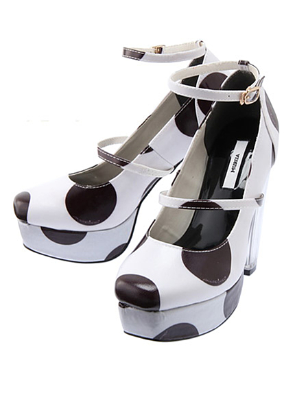 MURUABigドットパンプス