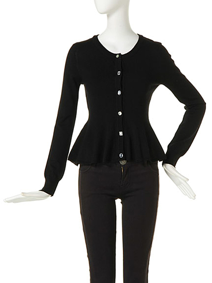 MURUA【FEMININE】モチーフボタンペプラムCD