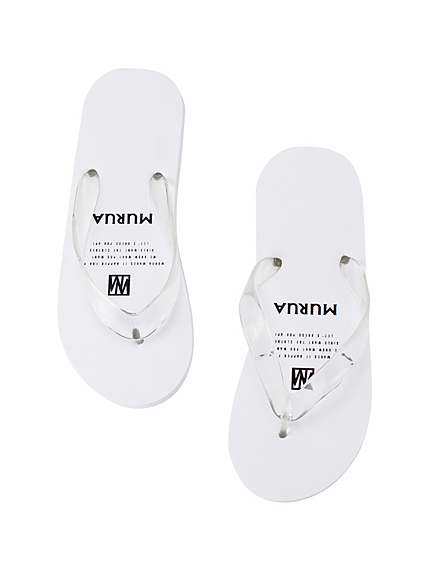 MURUAロゴビーチサンダル