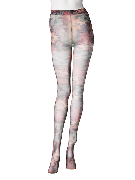 MURUAマーメイドフラワー柄タイツ