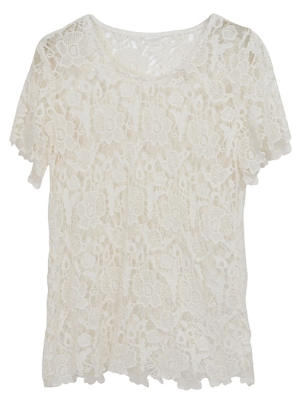 MURUAケミカルレースプルオーバー