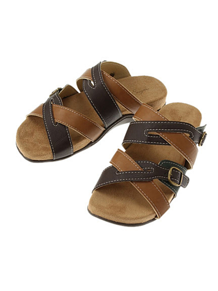 RUNWAY channel★【sugar sugar】カラーコンビサンダル