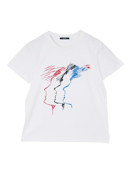 EMODABUDDY VINTAGE FACE T/S