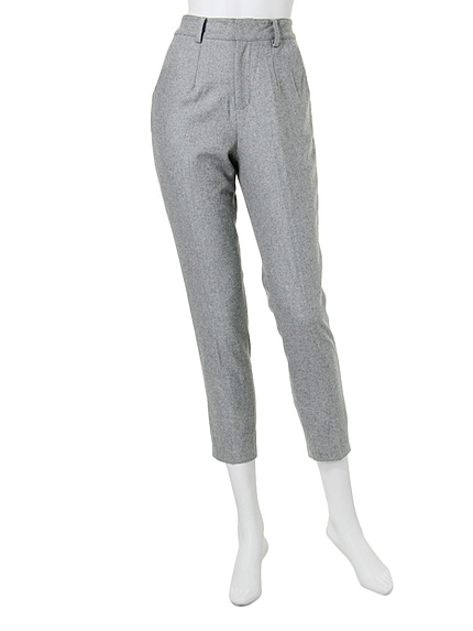 《sweet10月号掲載》 【Lady Like】ウールクロップドパンツ