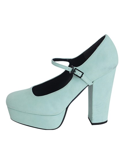 EMODAMarleneカラーパイソンパンプス