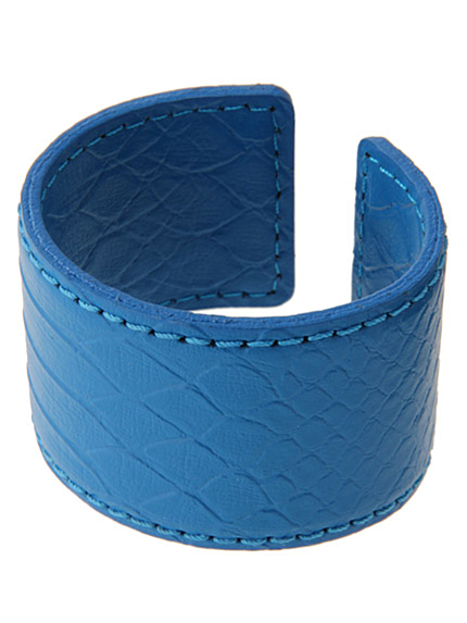 EMODAパイソンレザー太バングル