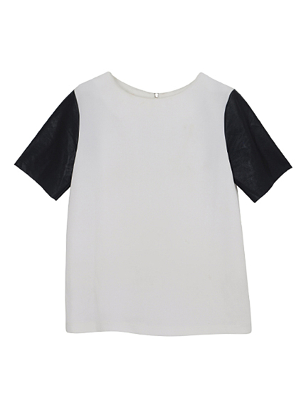 EMODAARMレザーover TOP