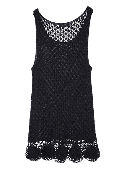 EMODA透かし鈎針モチーフタンク