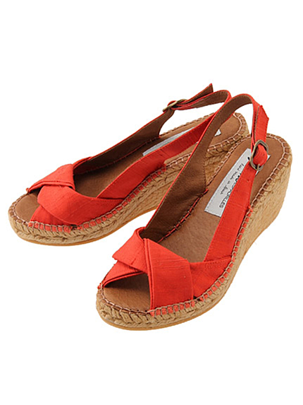 RUNWAY channel【GAIMO made in Spain】バックベルトジュートサンダル