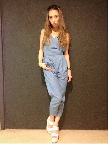 EMODAキャミルーズサロペット